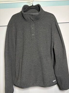Alpine Design Charcoal Gray Fleece Jacket